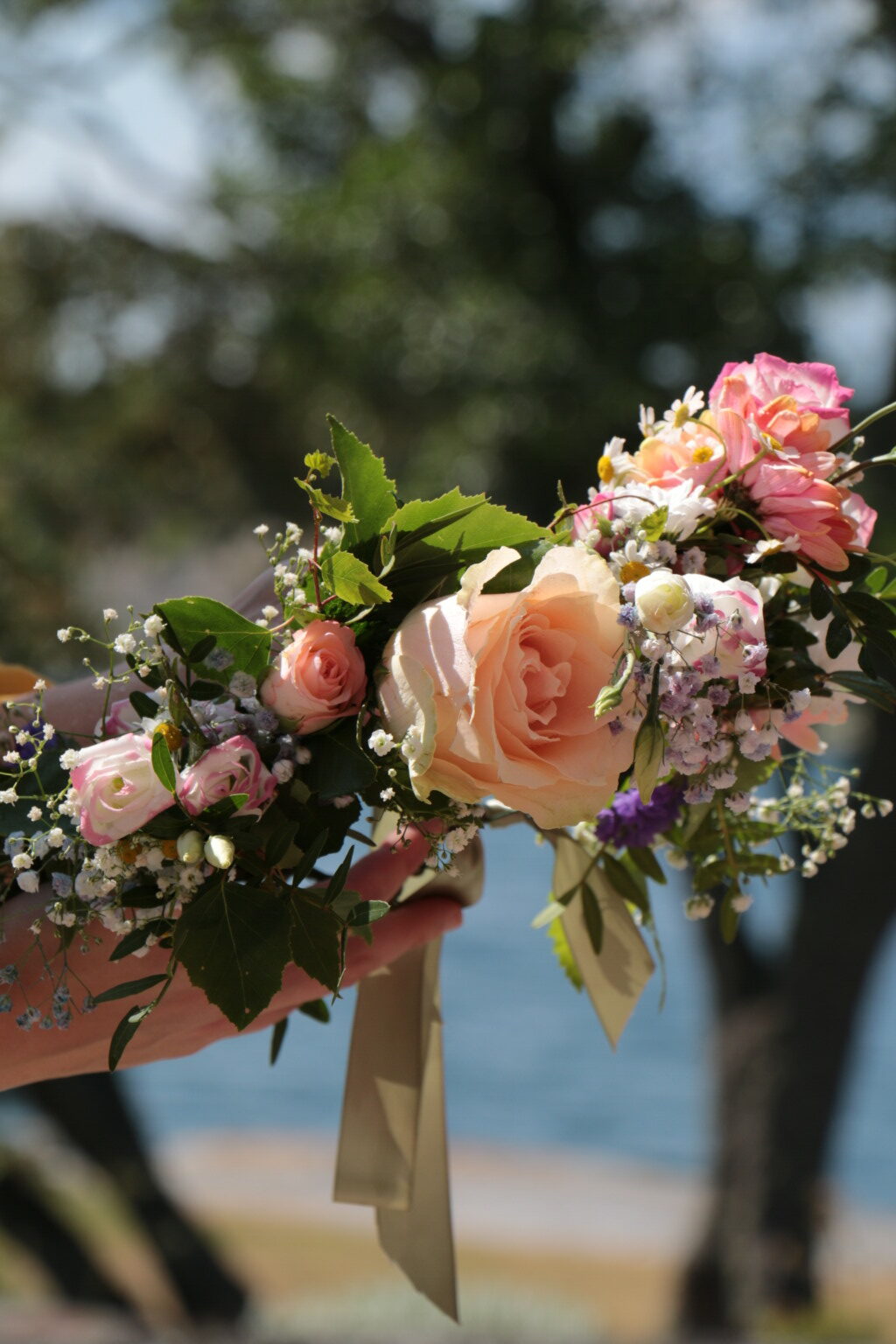 The obligatory flower crown